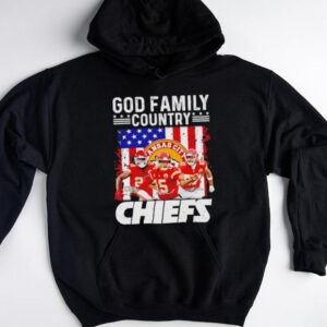 Kansas City Chiefs Patrick Mahomes god family country Chiefs signatures shirt3