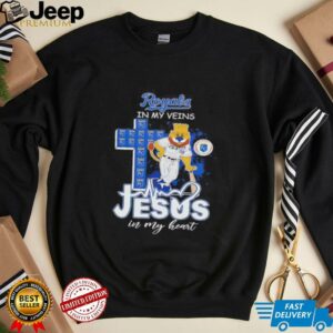 Kansas City Royals in my veins Jesus in my heart...