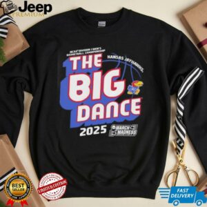 Kansas Jayhawks March Madness 2025 Men’s Basketball Dance shirt