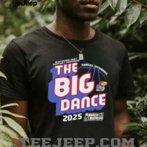 Kansas Jayhawks March Madness 2025 Men’s Basketball Dance shirt