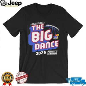 Kansas Jayhawks March Madness 2025 Mens Basketball Dance shirt2