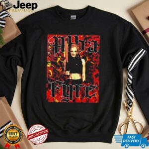 Kay Lee Ray Alba Fyre graphic shirt