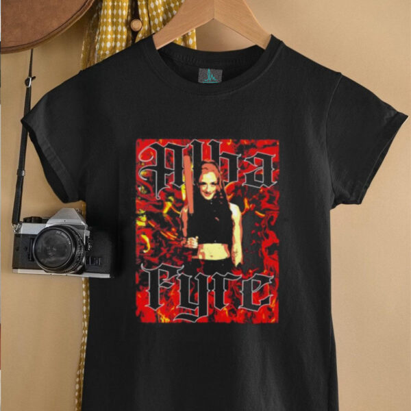 Kay Lee Ray Alba Fyre graphic shirt
