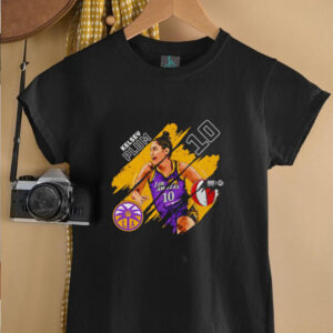 Kelsey Plum Los Angeles Sparks Stripes shirt