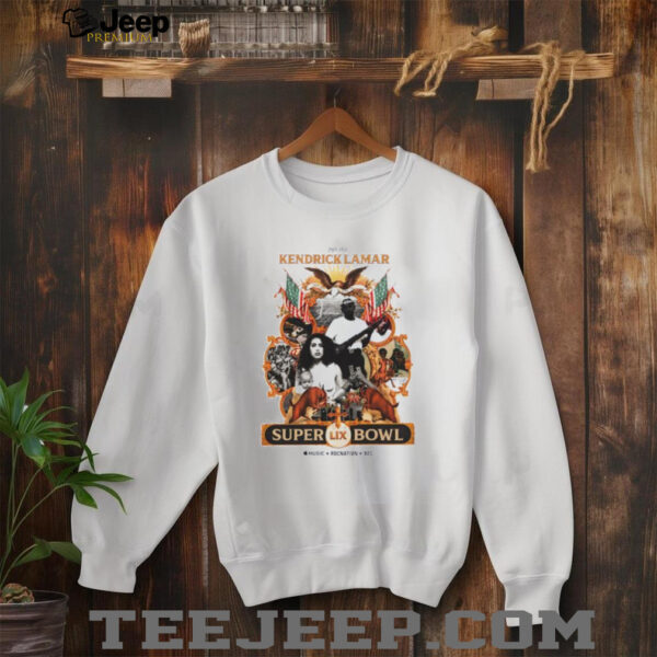 Kendrick Lamar Super Bowl LIX vintage shirt