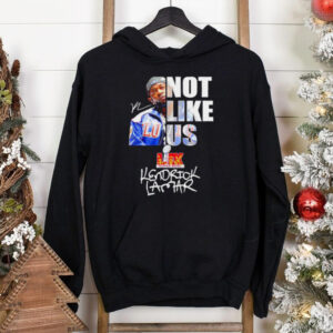 Kendrick Lamar not like us signature Super Bowl shirt