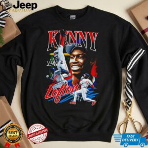 Kenny Lofton six time All Star MLb graphic signature shirt