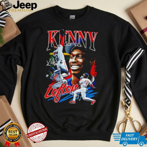 Kenny Lofton six time All Star MLb graphic signature shirt