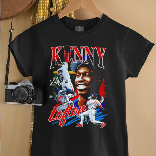 Kenny Lofton six time All Star MLb graphic signature shirt