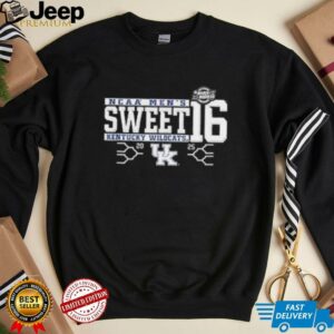 Kentucky Wildcats Sweet 16 2025 Mens March Madness shirt1