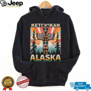 Ketchikan Alaska Native American Indian Totem Pole T Shirt