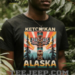 Ketchikan Alaska Native American Indian Totem Pole T Shirt