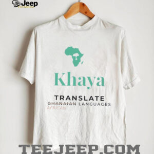 Khaya translate african languages shirt