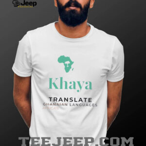 Khaya translate african languages shirt