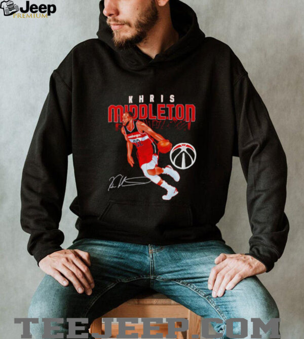 Khris Middleton Washington Wizards Shattered shirt