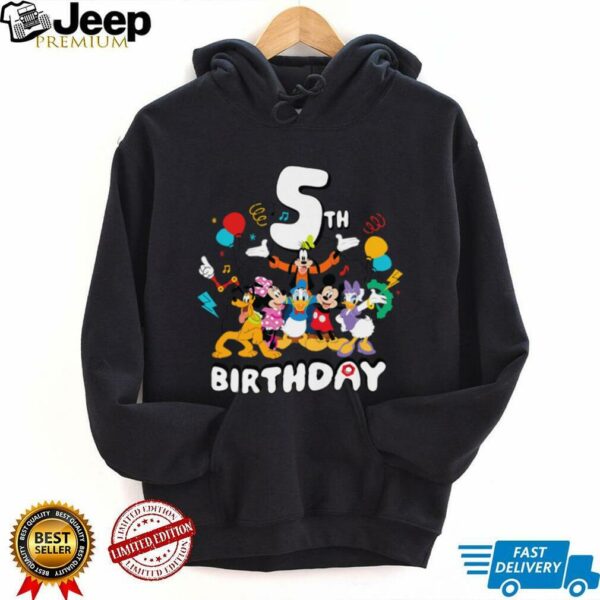 Kids Disney Jr. Mickey & Friends Fifth 5th Birthday Party Gift Tucson Arizona USA Outdoor Vintage