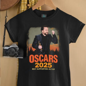 Kieran Culkin Wins Oscar For Best Supporting Actor 2025 Unisex T shirt2