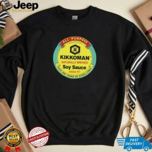 Kikkoman Naturally Brewed Soy Sauce logo shirt3