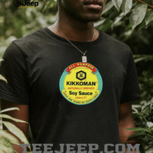 Kikkoman Naturally Brewed Soy Sauce logo shirt5