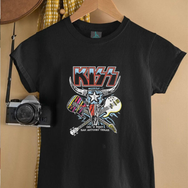 Kiss December 3 1985 San Antonio Texas shirt