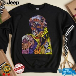 Kobe Bryant The Legend Never Fades ligatures shirt