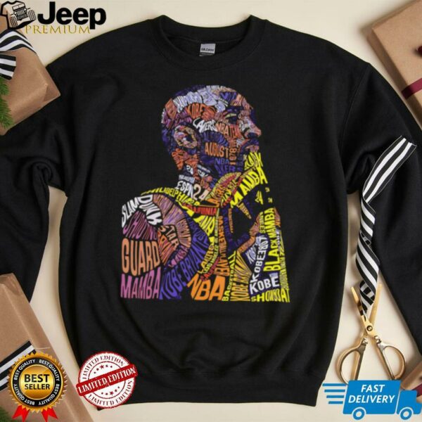 Kobe Bryant The Legend Never Fades ligatures shirt