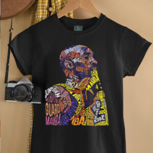 Kobe Bryant The Legend Never Fades ligatures shirt