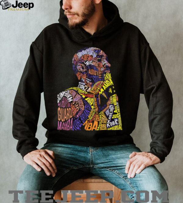Kobe Bryant The Legend Never Fades ligatures shirt