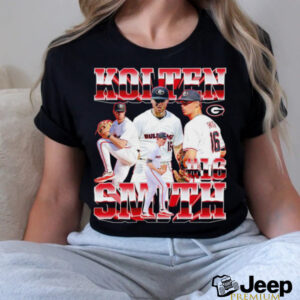 Kolten Smith Georgia Bulldogs player collage shirt