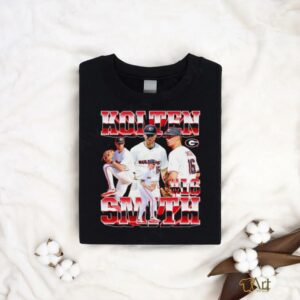 Kolten Smith Georgia Bulldogs player collage shirt2