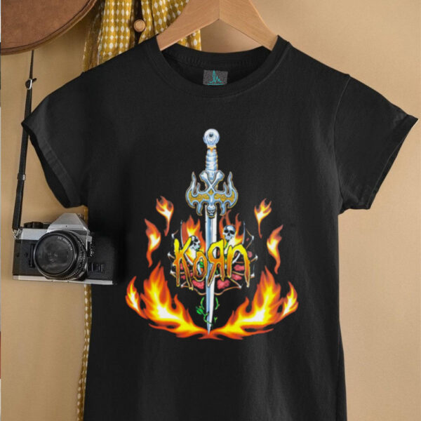 Korn classic sword and fire shirt