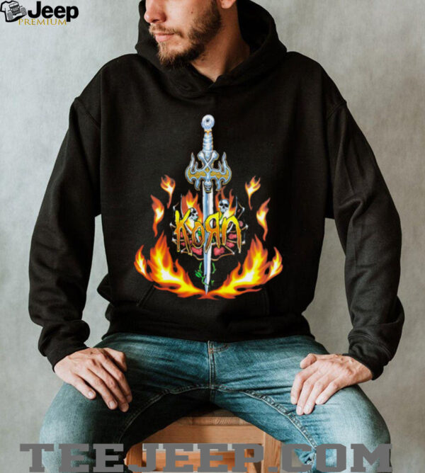 Korn classic sword and fire shirt