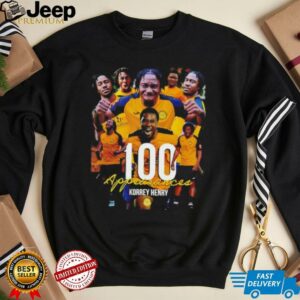 Korrey Henry appearances 100 poster shirt