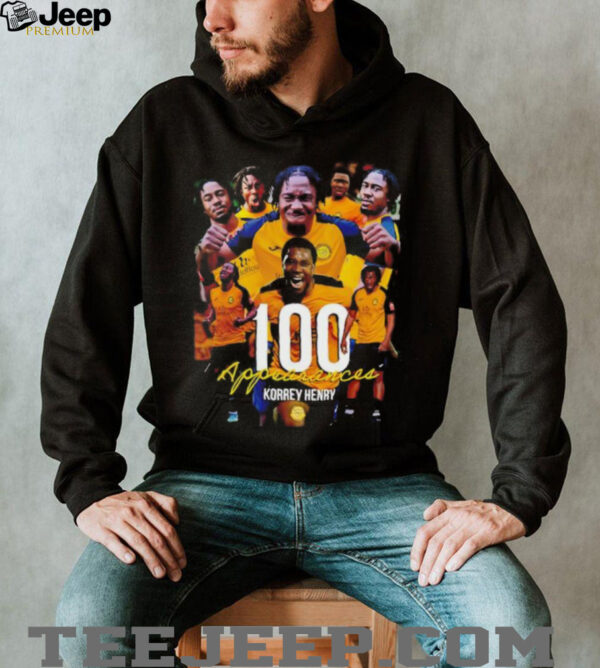 Korrey Henry appearances 100 poster shirt