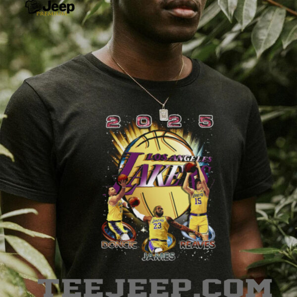 2025 Los Angeles Lakers Basketball T Shirt