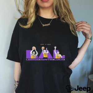 LA Lakers vs all LAL LeBron Austin Luka shirt