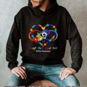 LA Rams Accept Understand Love Autism Awareness 2025 Shirt