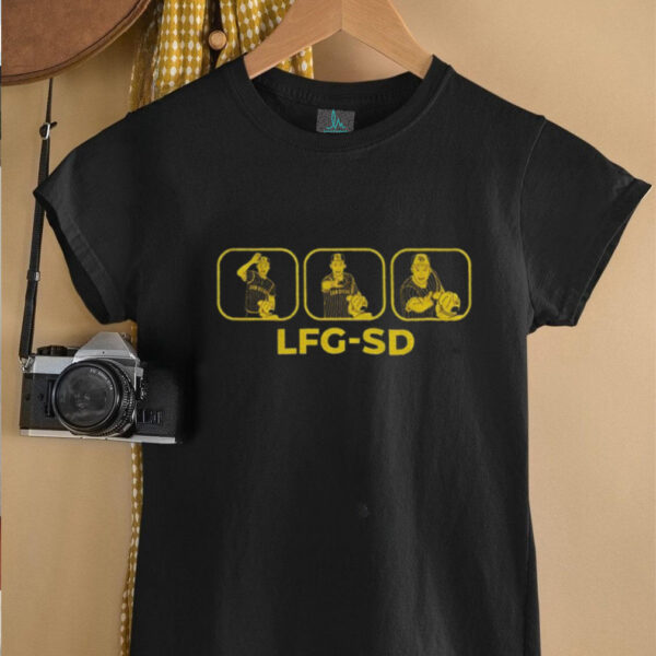 LFGSD San Diego Padres Baseball middle finger MLB shirt