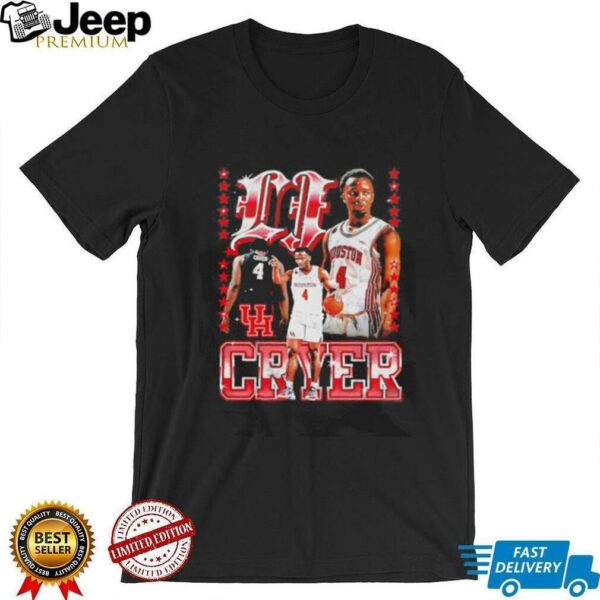 LJ Cryer Houston basketball 90s graphic shirt