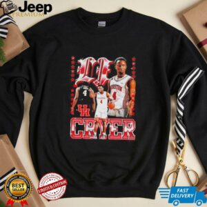 LJ Cryer Houston basketball 90s graphic shirt3