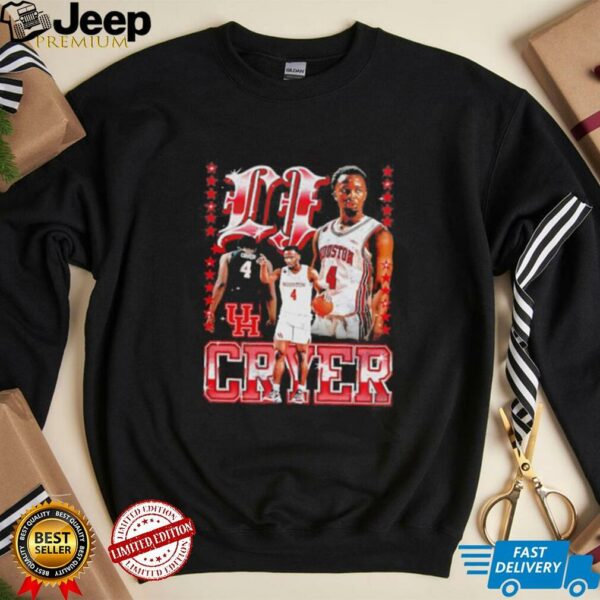LJ Cryer Houston basketball 90s graphic shirt