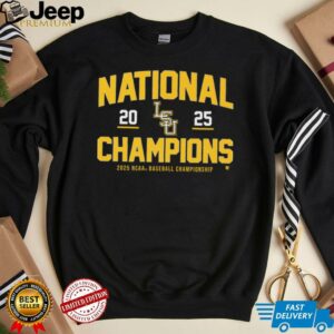 LSU Baseball_ 2025 NCAA Champions Classic Shirt