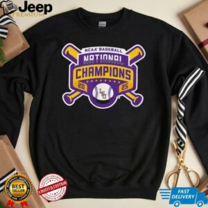 LSU Baseball_ 2025 National Champions Logo T Shirt