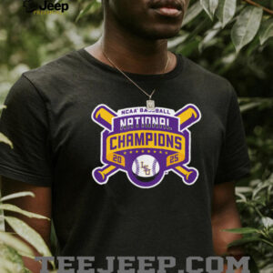 LSU Baseball_ 2025 National Champions Logo T Shirt