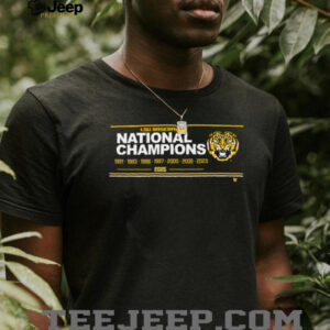 LSU Baseball_ 8x National Champions Sign Shirt