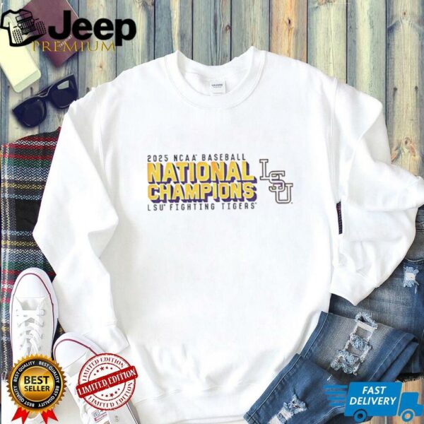 LSU Tigers 2025 NCAA Baseball MLB National Championship LSU Fighting Tigers shirt