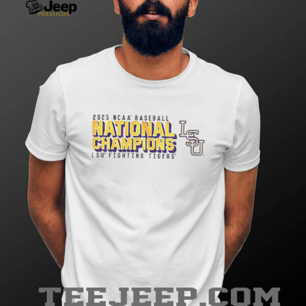 LSU Tigers 2025 NCAA Baseball MLB National Championship LSU Fighting Tigers shirt