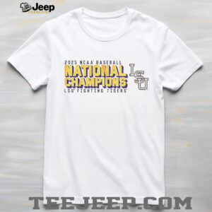 LSU Tigers 2025 NCAA Baseball MLB National Championship LSU Fighting Tigers shirt
