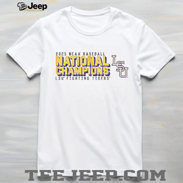 LSU Tigers 2025 NCAA Baseball MLB National Championship LSU Fighting Tigers shirt