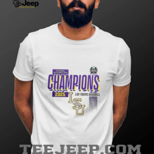 LSU Tigers Baseball 2025 College World Series Champions shirt